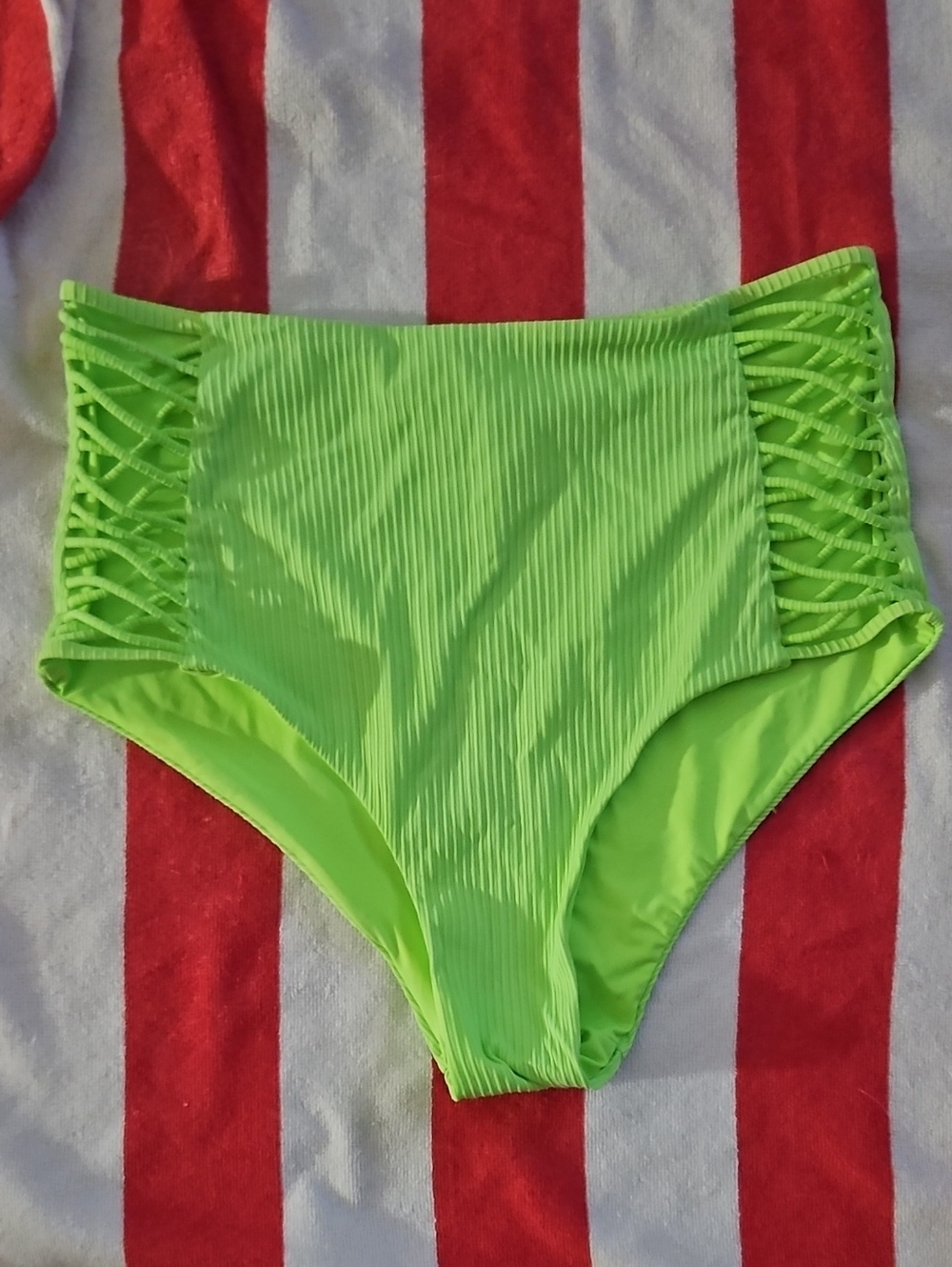 TiniBikini Neon Lime Swimwear Bottom
